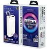 Power bank WK Flash series 30000 mAh PD20W+QC3.0 22.5W white WP-221 - Τεχνολογία και gadgets για το σπίτι, το γραφείο και την επιχείρηση από το από το oikonomou-shop.